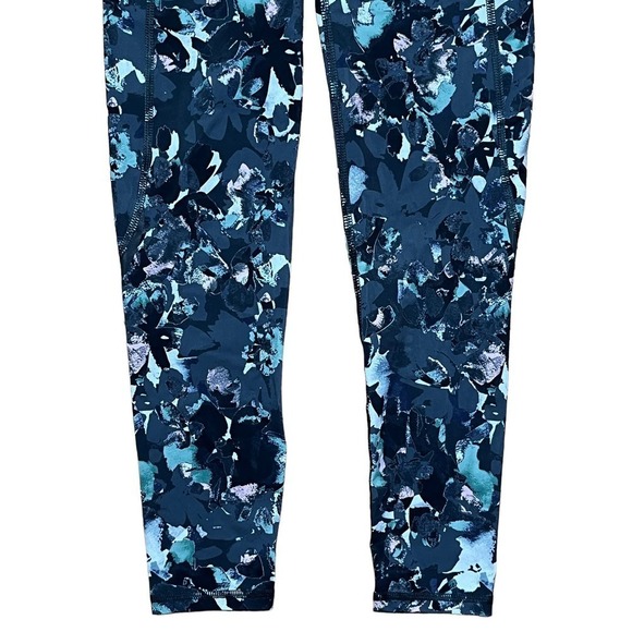 Sweaty Betty NWT Zero Gravity Leggings 7/8 Length Abstract Floral Print XXS - Picture 5 of 12
